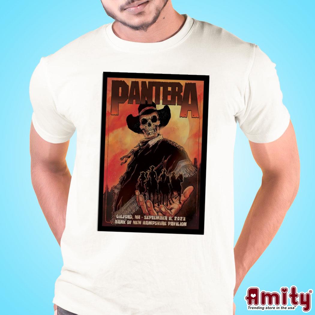 Official Gilfdrd NH Pantera september 8 2023 art poster design t-shirt