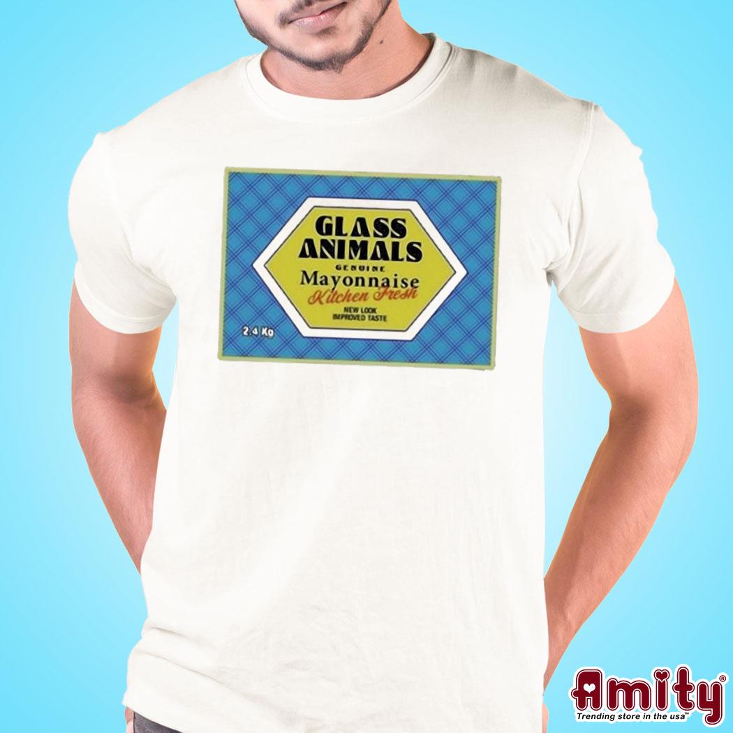 Official Glass animals mayonnaise kitchen art design t-shirt