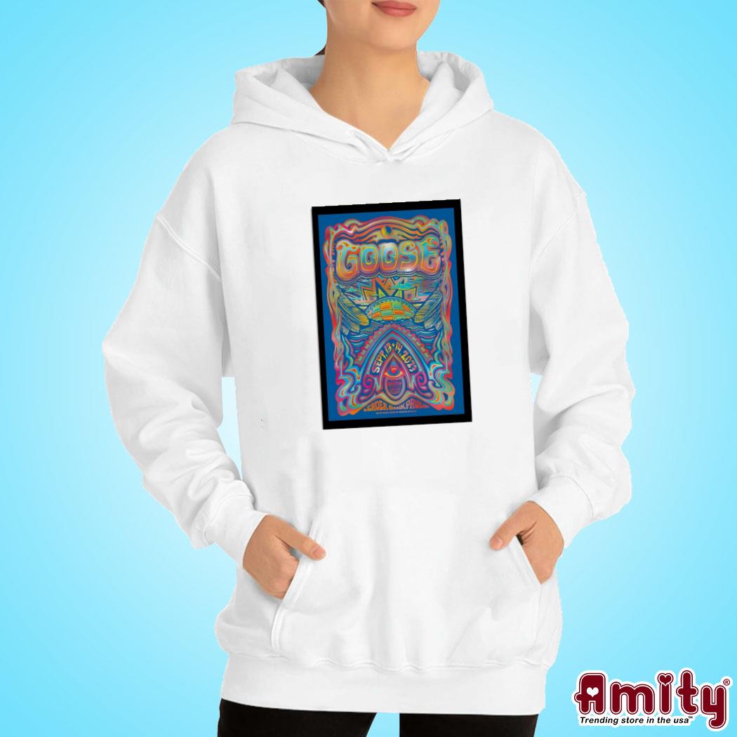 Official Goose Boston MA september 13- 14 2023 art poster design t-s hoodie