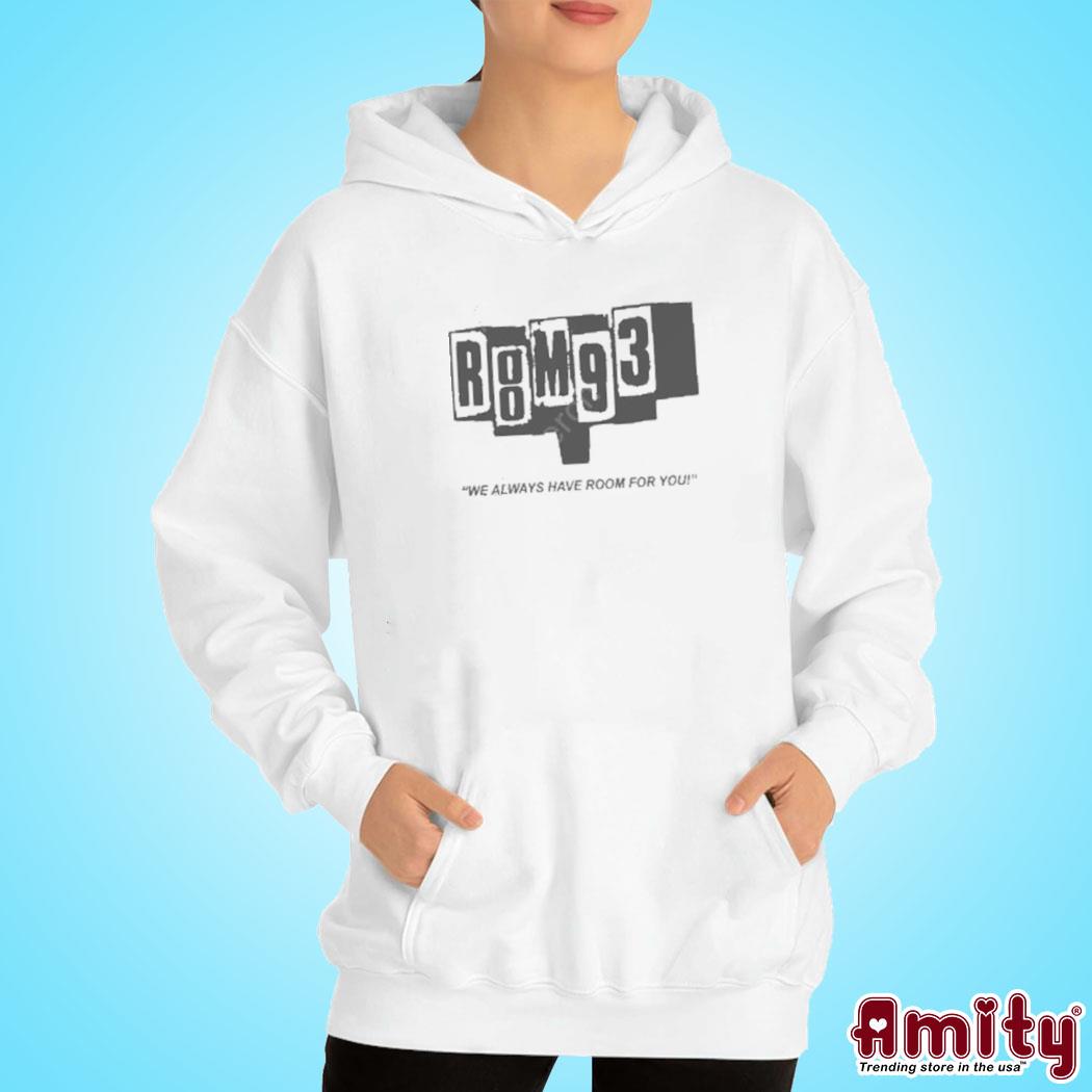 Official Halsey merch room 93 we always have room for you hotel staff logo design t-s hoodie