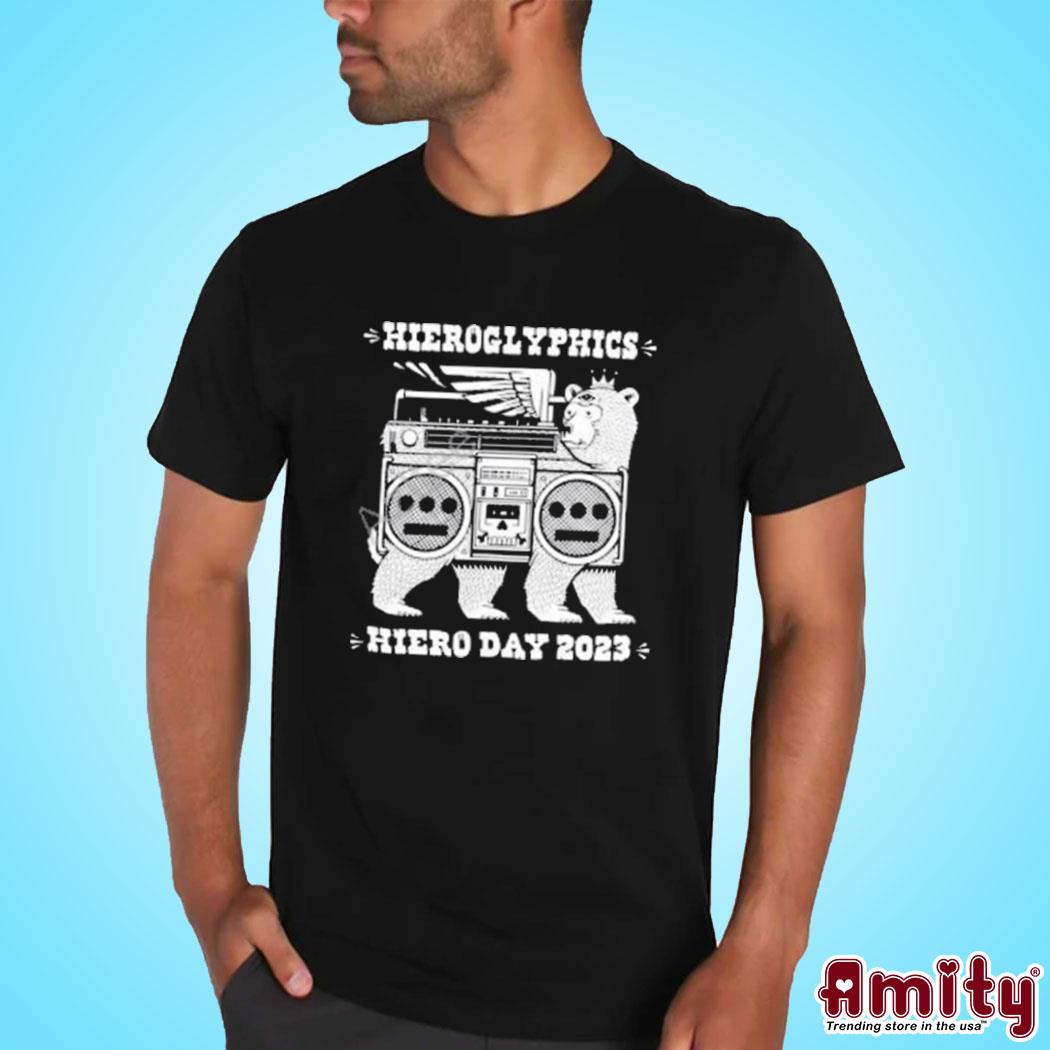 Official Hieroglyphics hiero day 2023 art design t-shirt