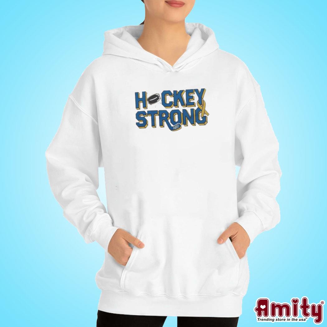 Official Hockey strong logo design t-s hoodie