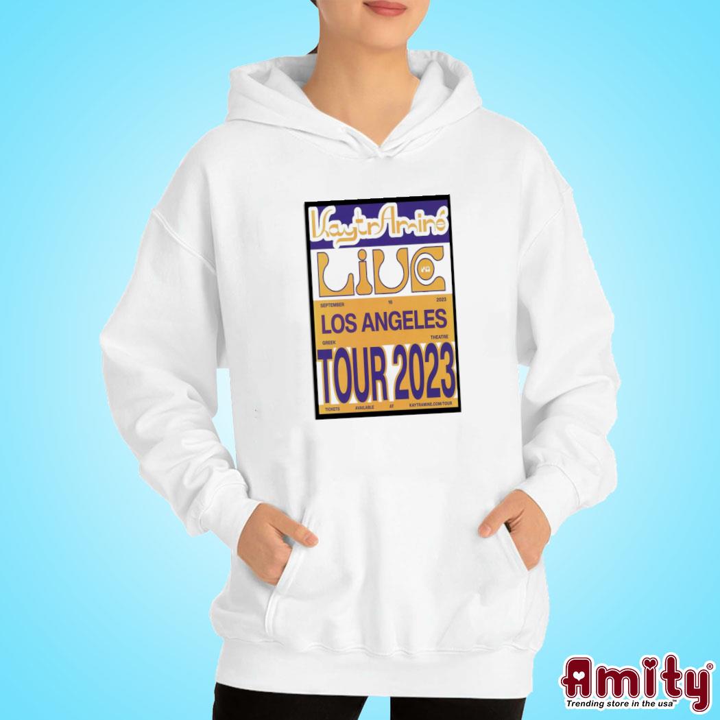 Official Kaytraminé Los Angeles California september 16 2023 art poster design t-s hoodie