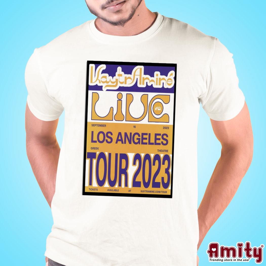 Official Kaytraminé Los Angeles California september 16 2023 art poster design t-shirt