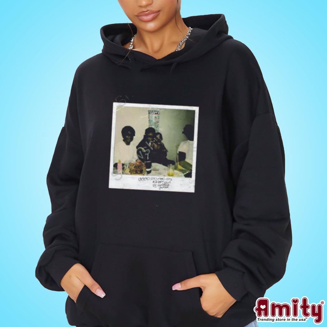 Official Kendrick Lamar merch good kid m.a.a.d city photo design t-s hoodie