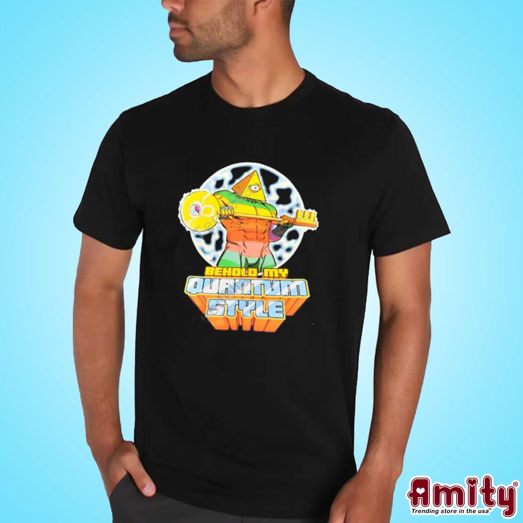 Official Key master quantum style art design t-shirt