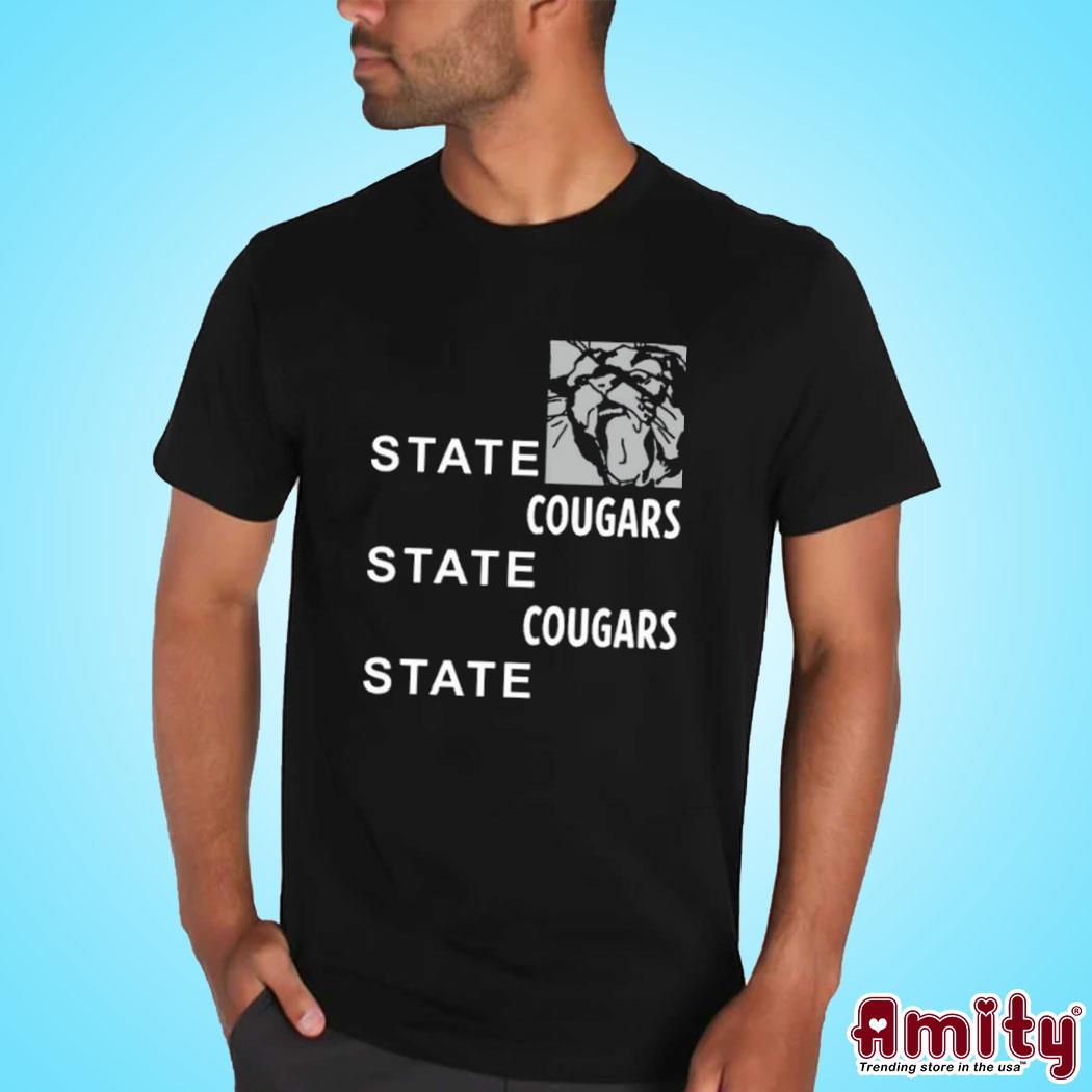 Official Klay Thompson Washington state cougars logo design t-shirt