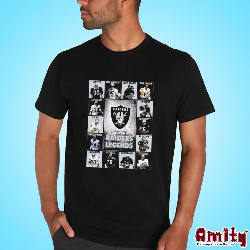 Raiders Hall of Fame Legends T-Shirt 2022