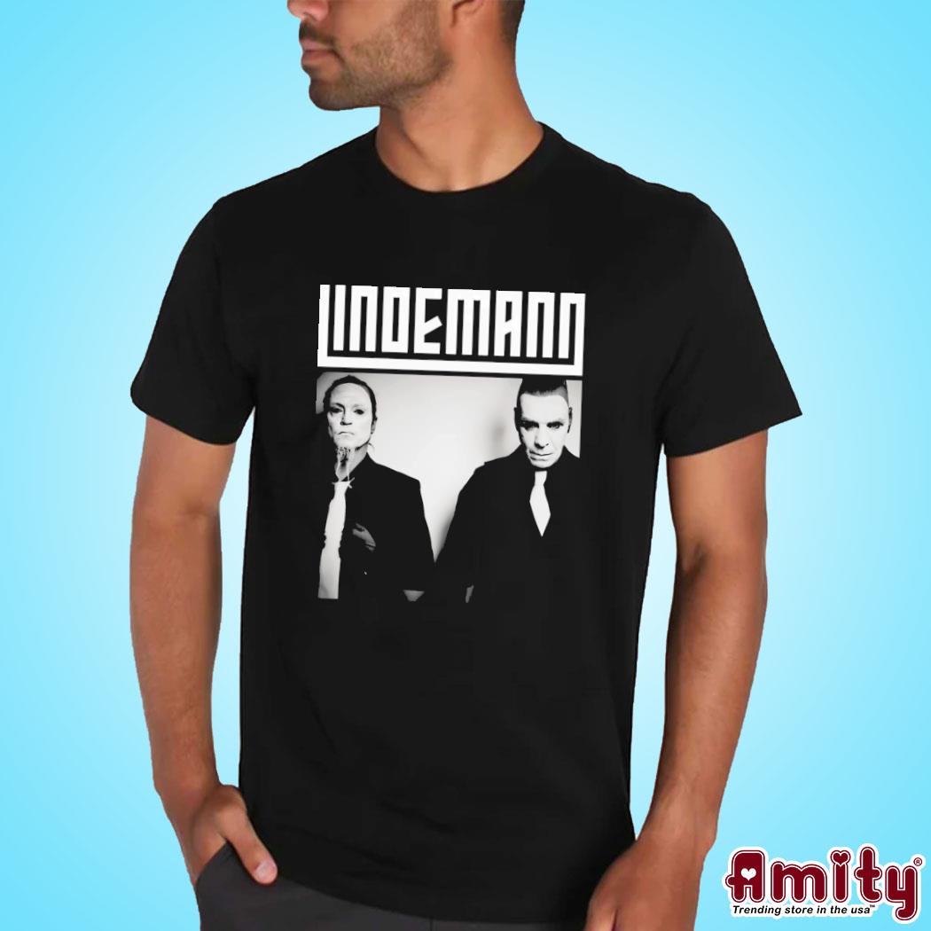 Official Lindemann band photo design t-shirt