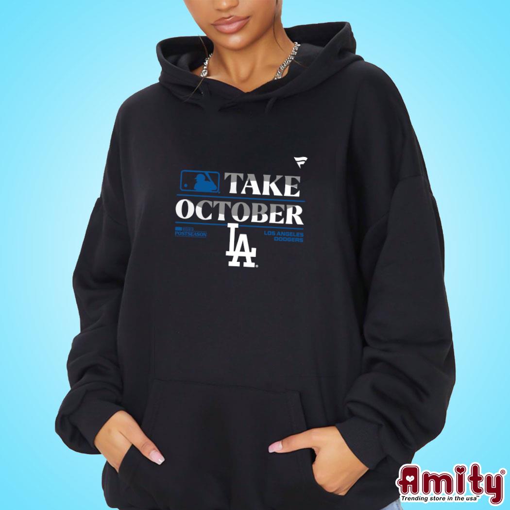 Official los Angeles Dodgers 2023 Postseason Locker Room T-Shirt hoodie