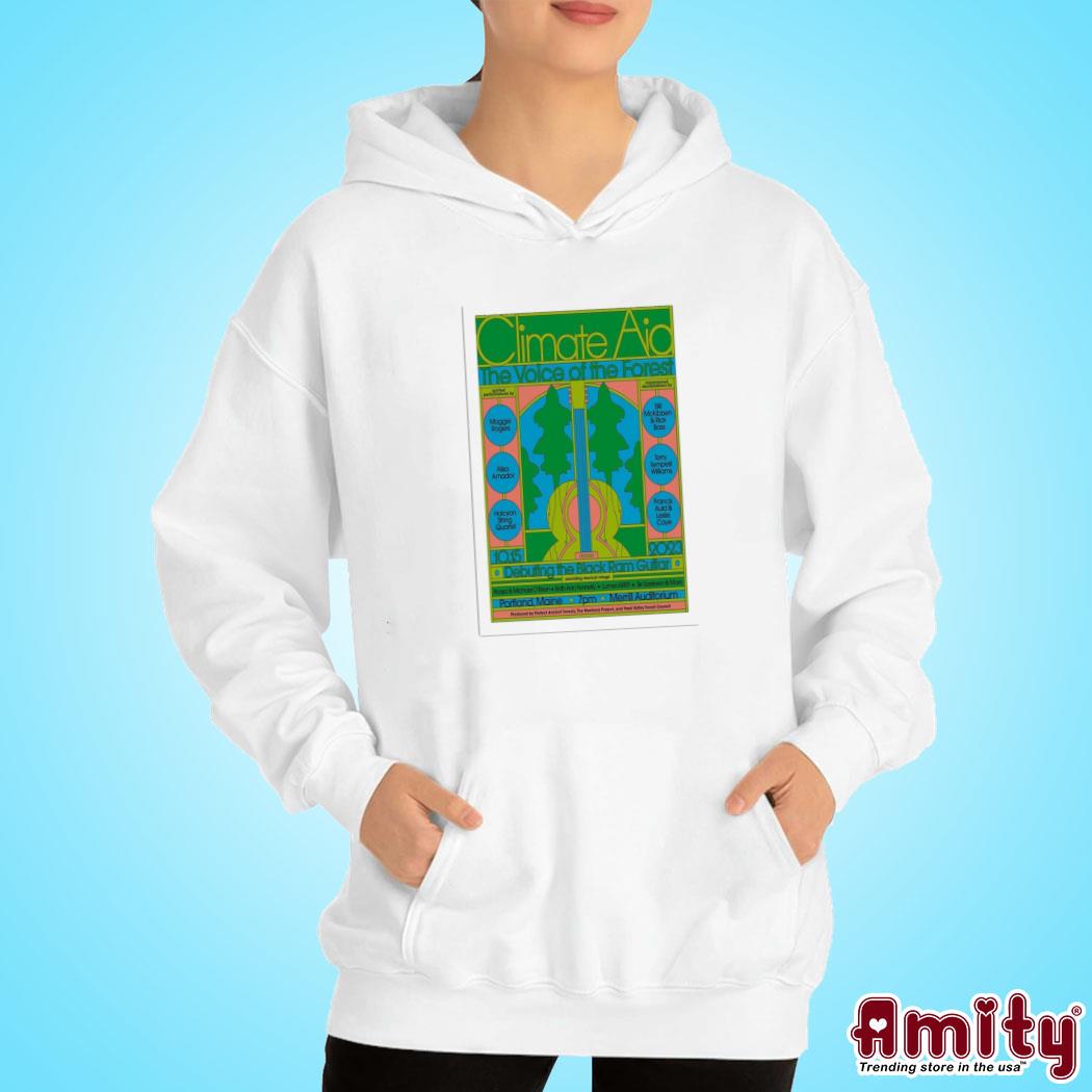 Official Maggie Rogers climate aid sunday 15 october 2023 art poster design t-s hoodie