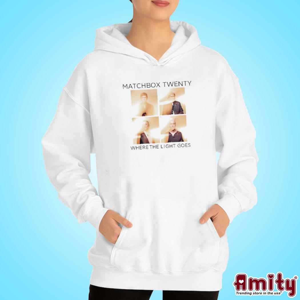 Official Matchbox Twenty where the light goes photo design t-s hoodie