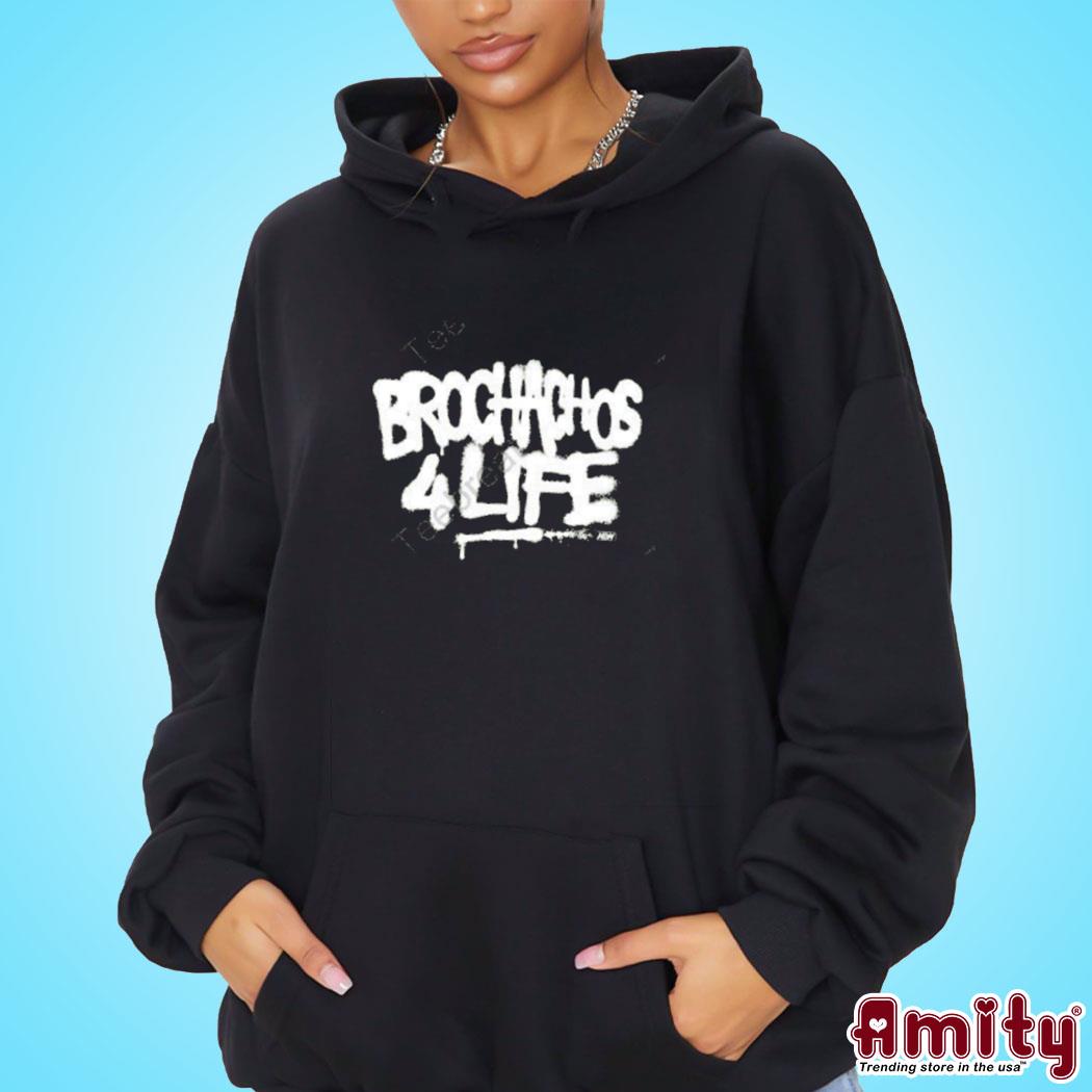 Official Mjf and adam cole brochachos 4 life t-s hoodie