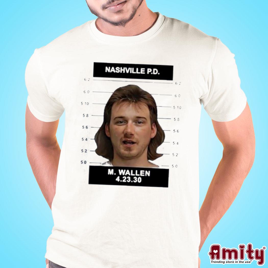 official morgan Wallen Mugshot Shirt