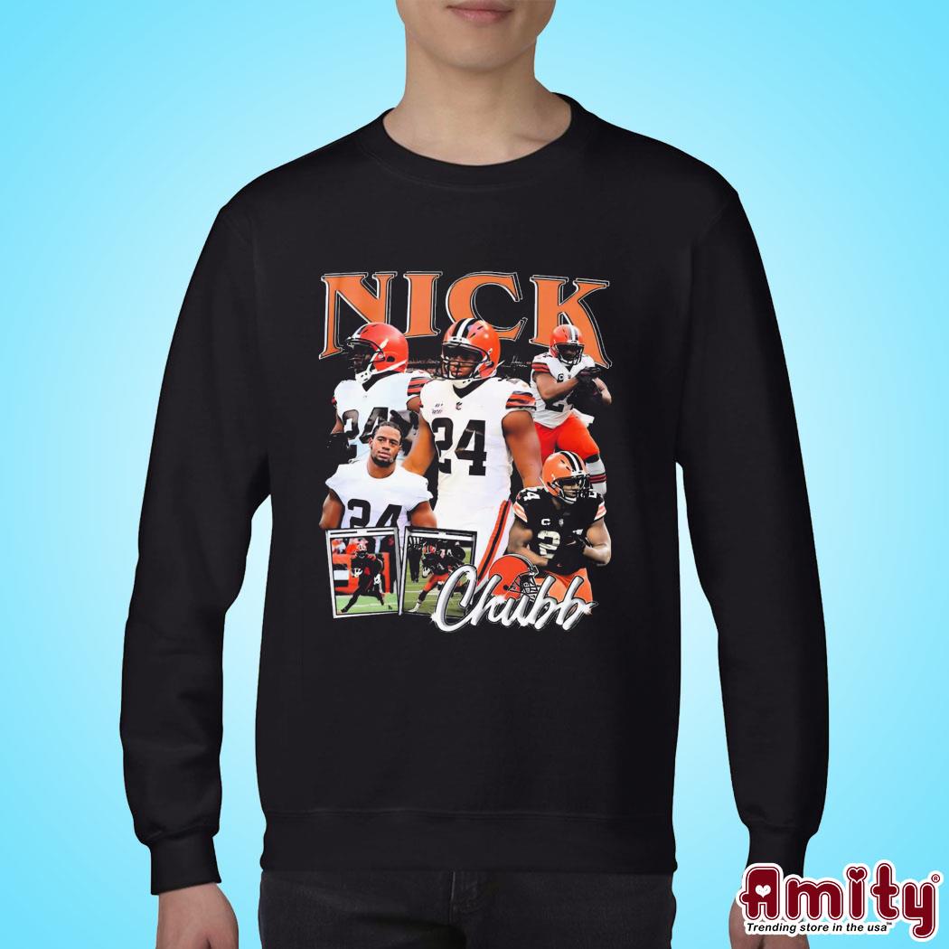 Official Nick chubb 24 T-shirt, hoodie, tank top, sweater and long sleeve t- shirt