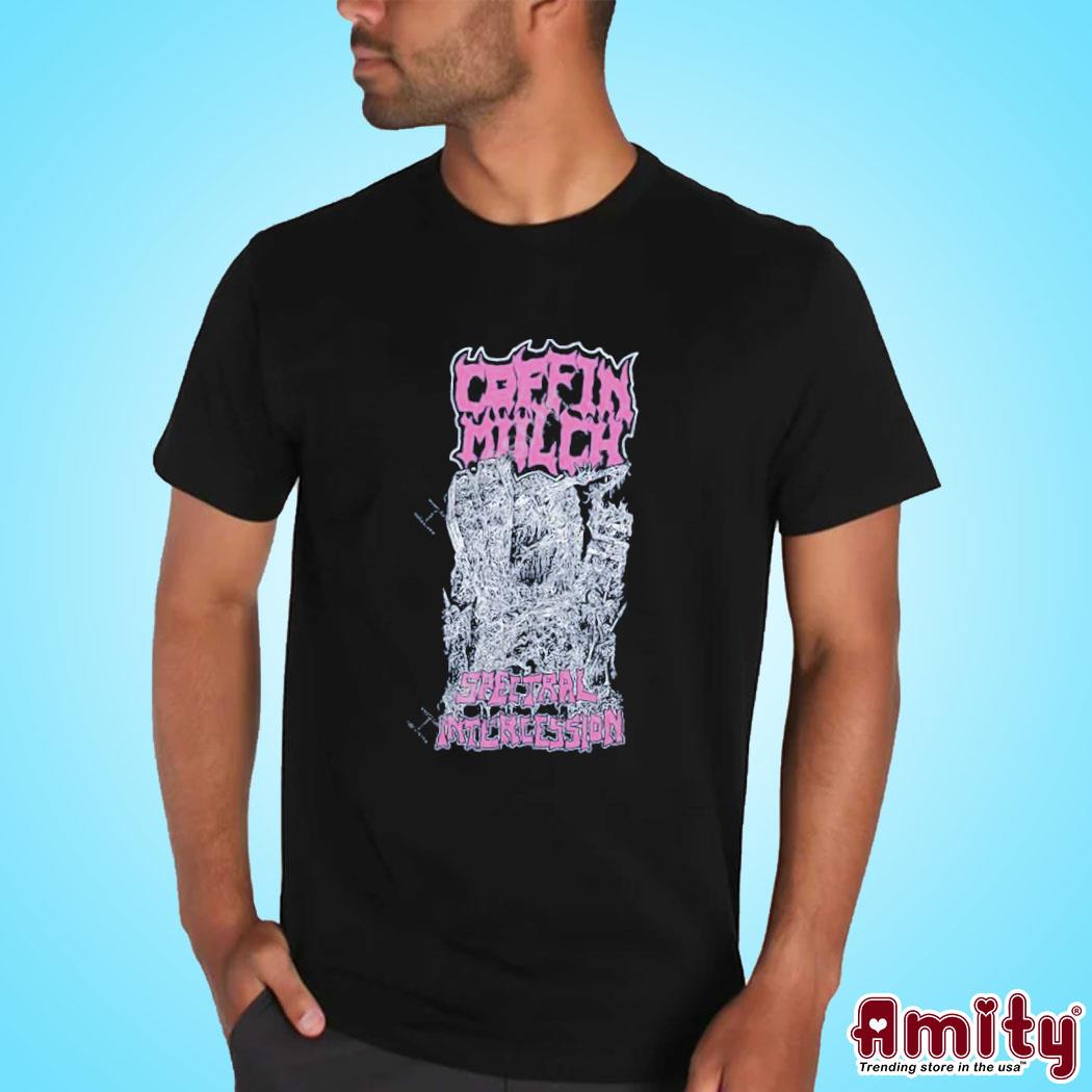 Official Night shift coffin mulch spectral intercession art design t-shirt