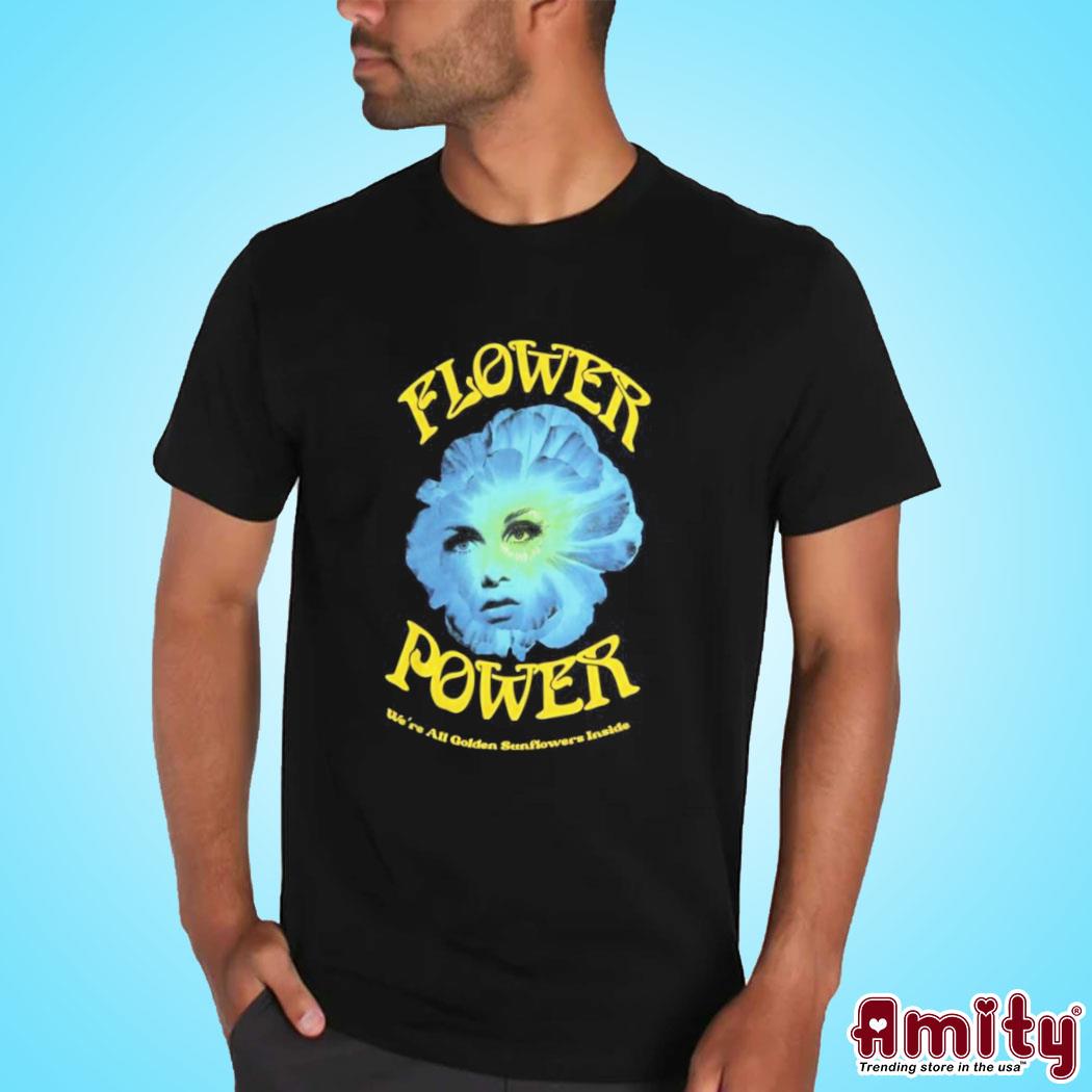 official official Altru Apparel Clothing Flower Power We’re All Golden Sunflowers Inside Shirt