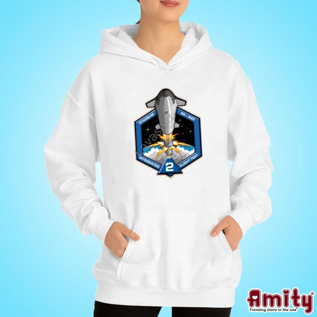 Official official Marcus House Starship Flight Test 2 Shirt hoodie