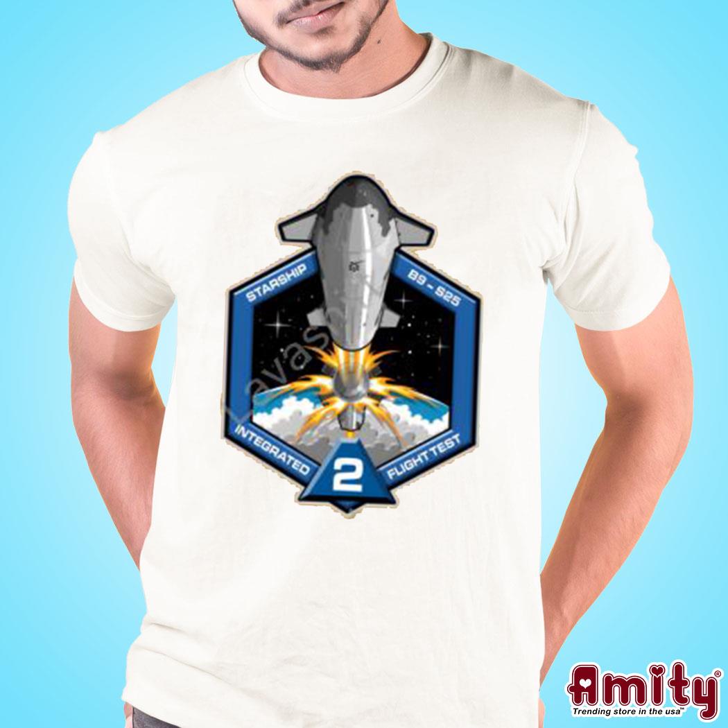 Official official Marcus House Starship Flight Test 2 Shirt