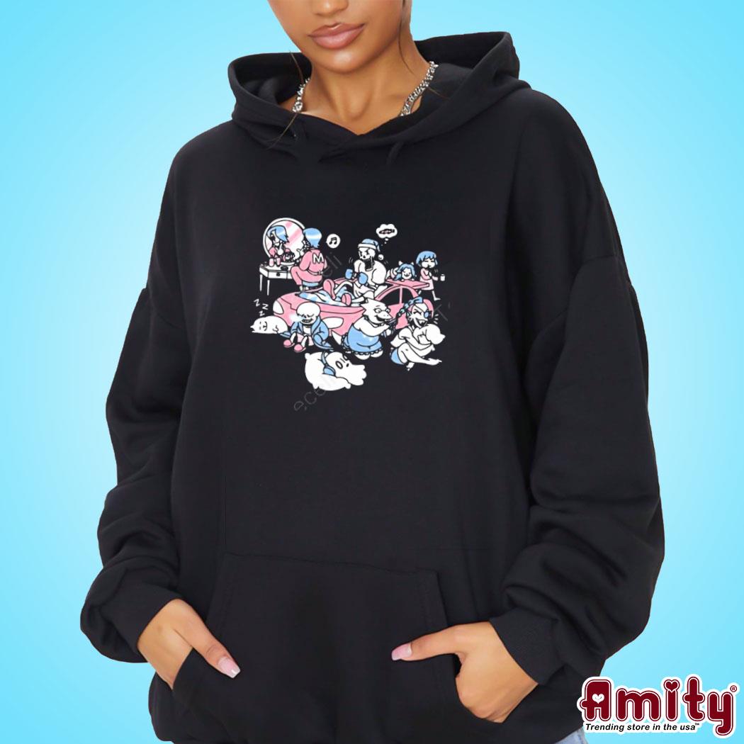 official official Undertale Sleepover Shirt hoodie