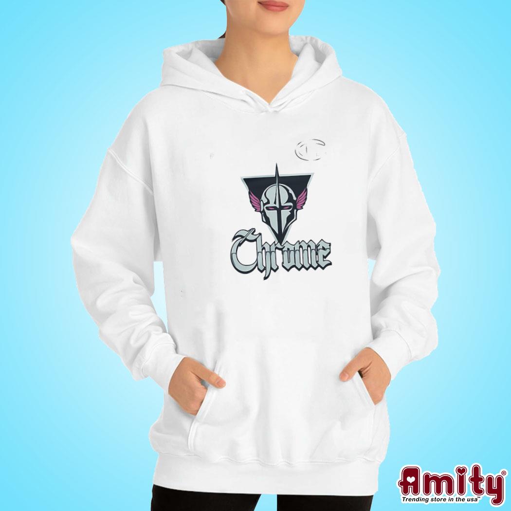 Official Premier lacrosse league chrome all over print logo design t-s hoodie