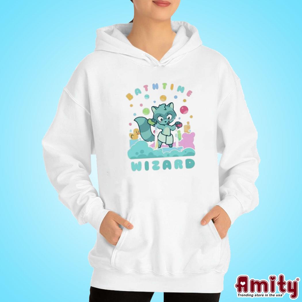 Official Pretend again bathtime wizard white (owo oh woah! ) pretendagain art design t-s hoodie