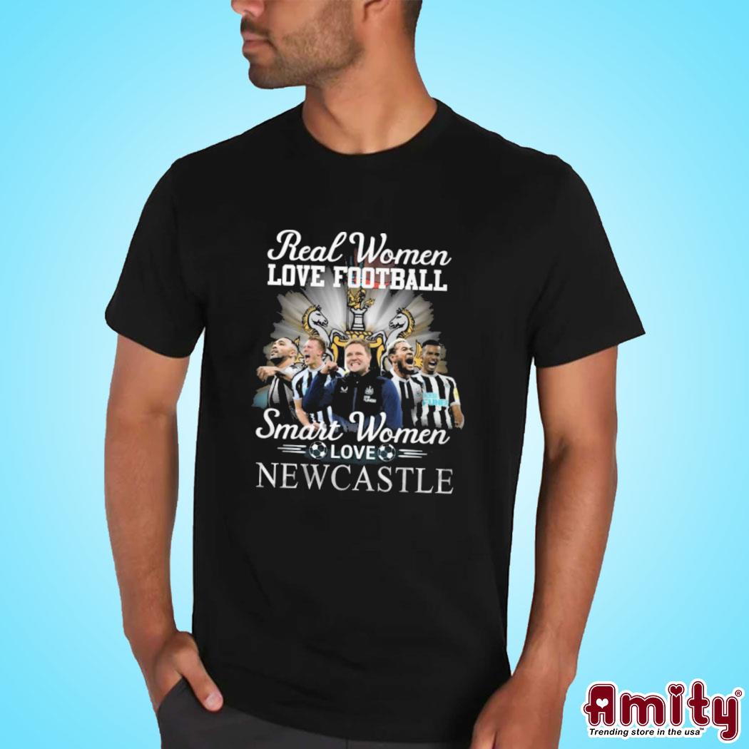 Official real Women Love Football Smart Women Love Newcastle T