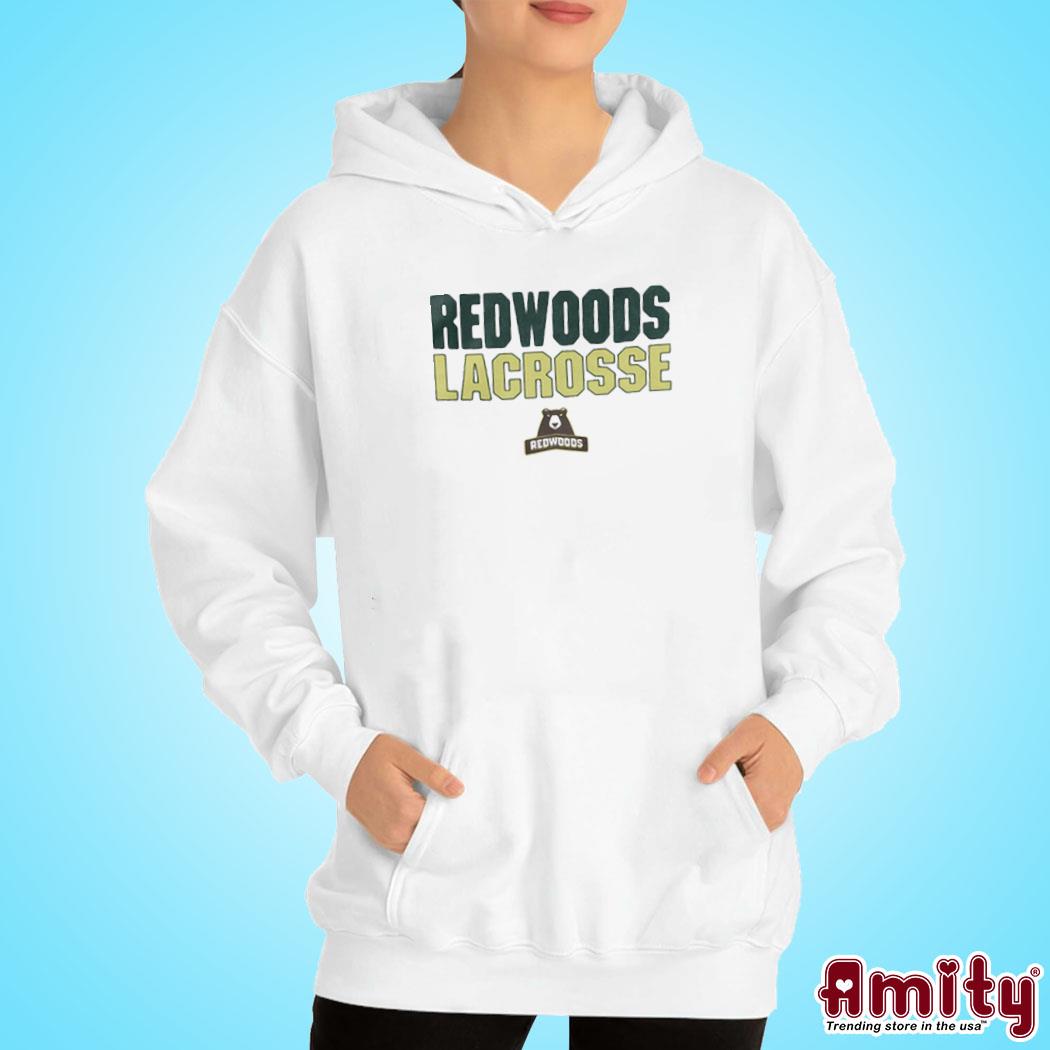 Official Redwoods lacrosse throwback reverse weave hoody dark green art design t-s hoodie