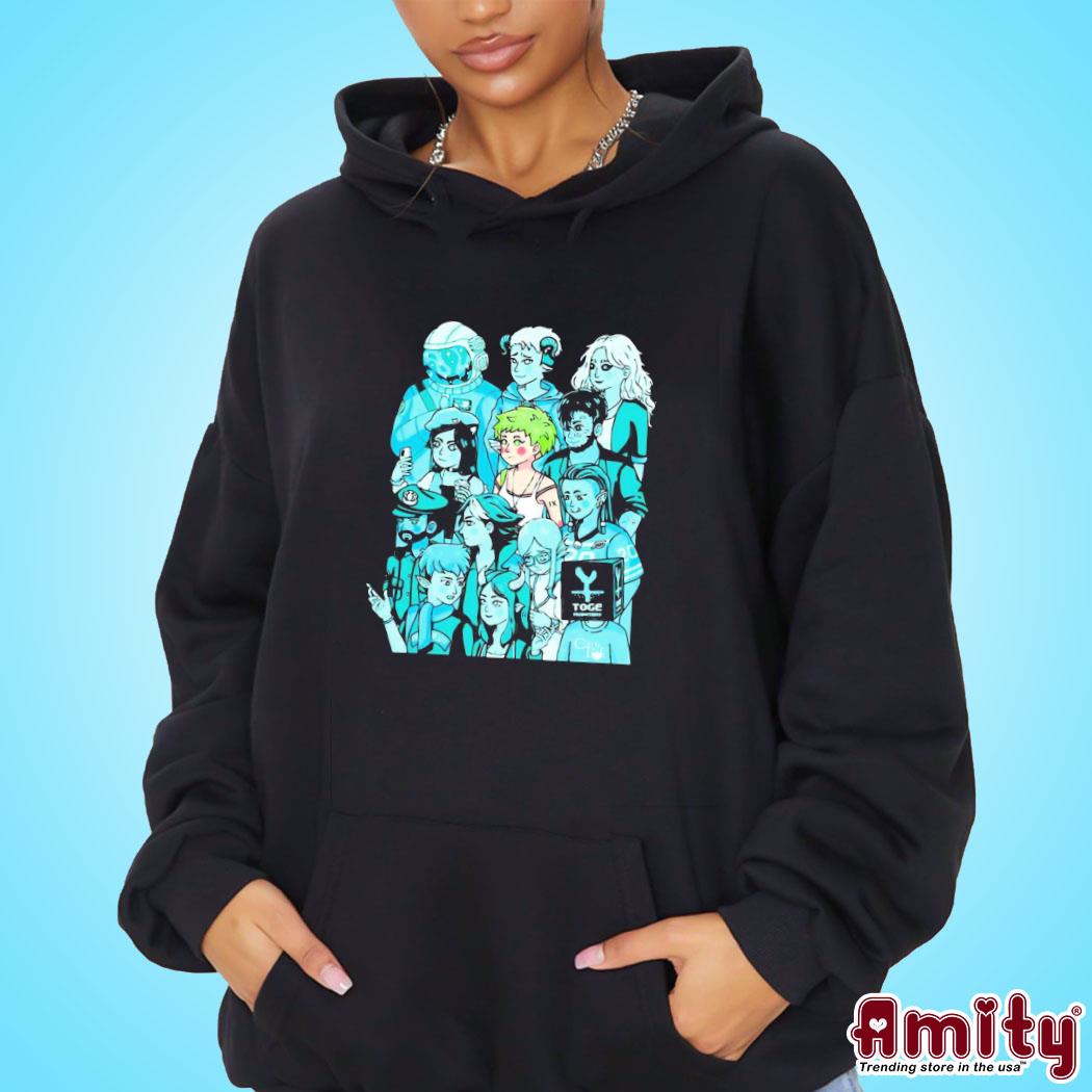 Official Robaroba freya and friends art design t-s hoodie