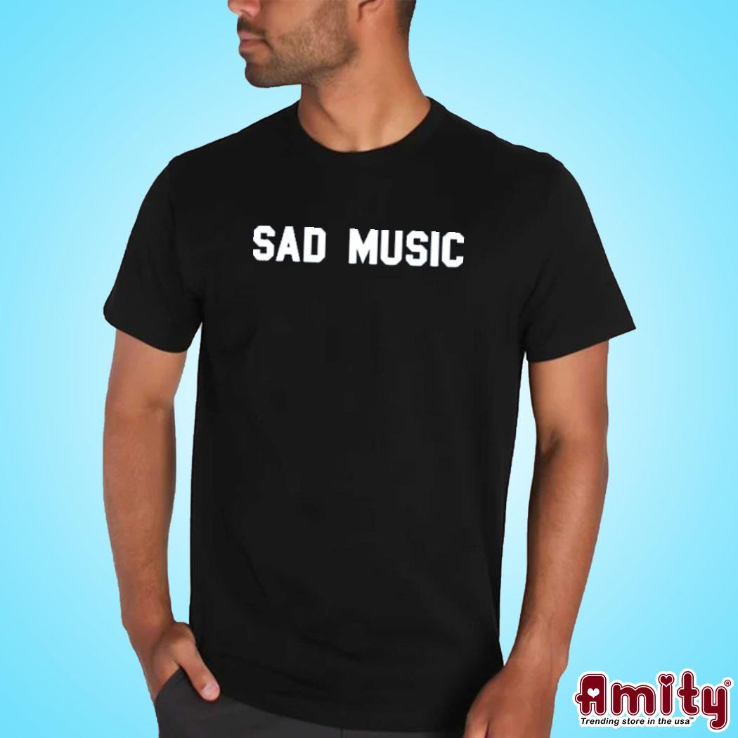 official sad Music Shirt