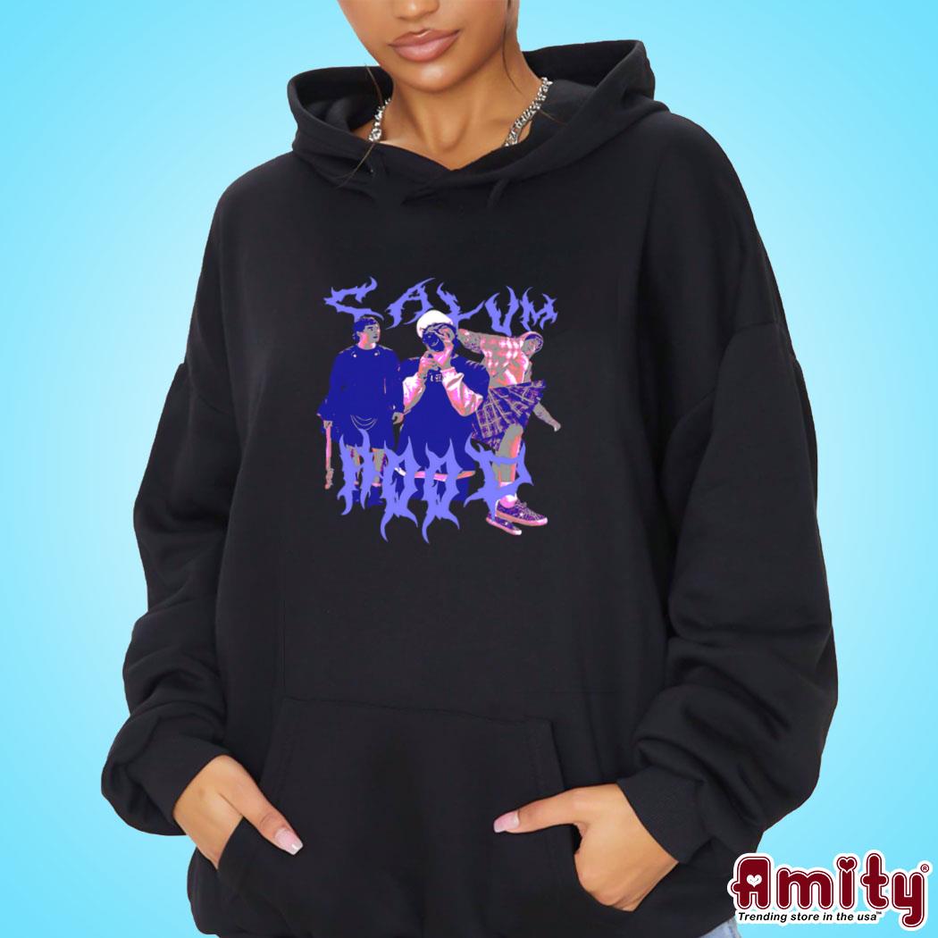 Official Sadstreet calum hood metal photo design t-s hoodie