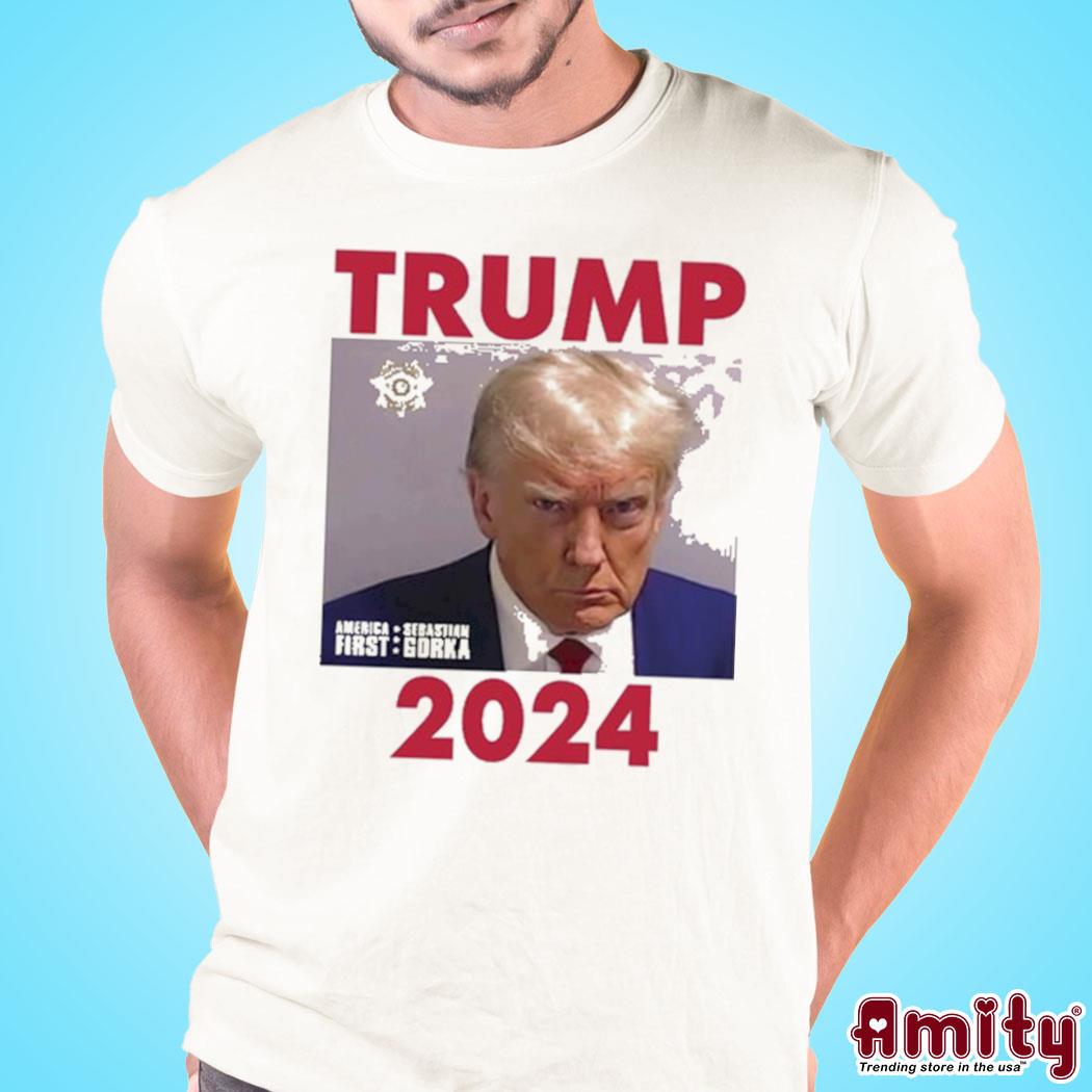 Official sebastiangorka Trump 2024 Mug Shot Shirt