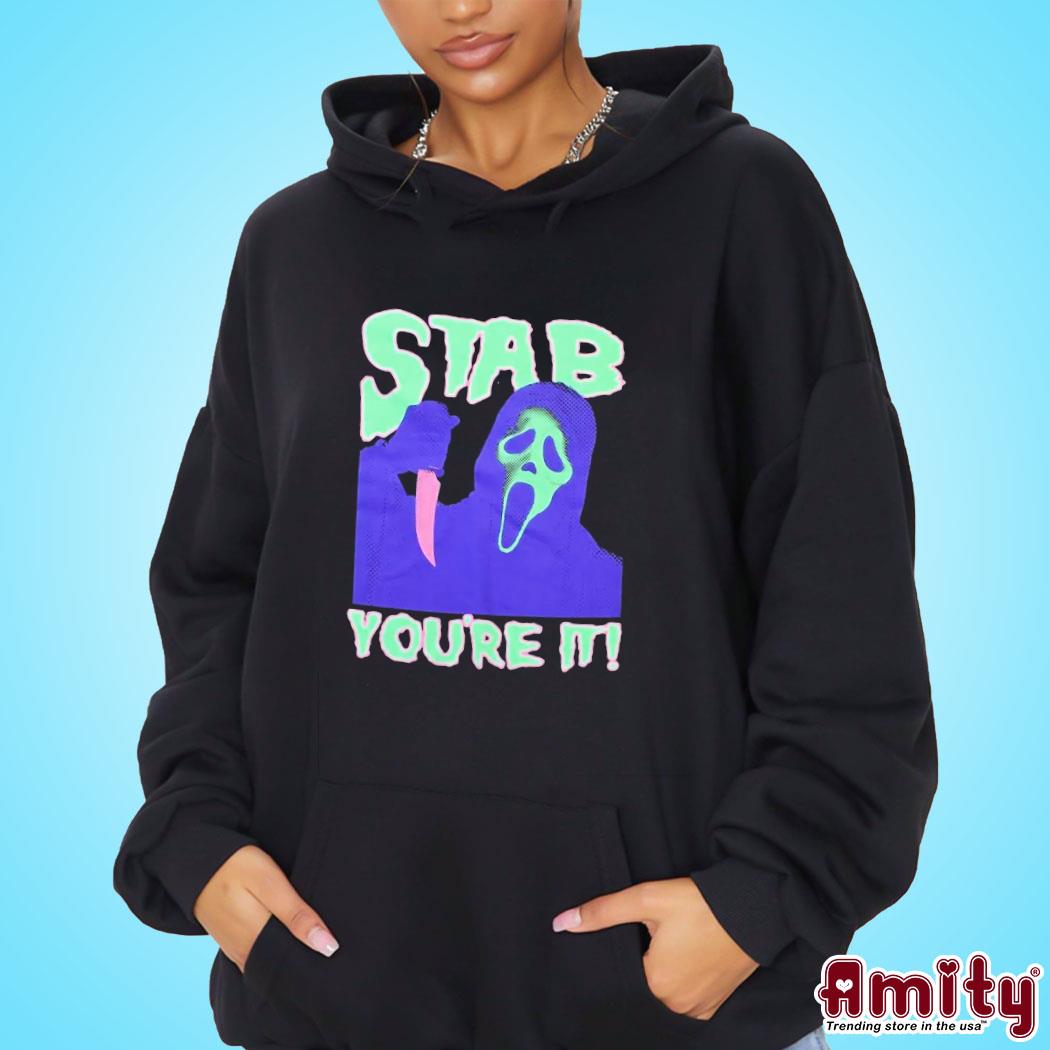 Official Stab you're it ghost face t-s hoodie