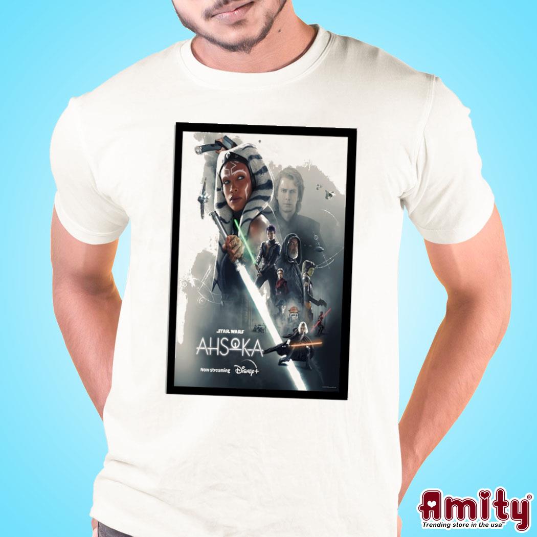 Official Star wars Anakin Skywalker photo poster design t-shirt