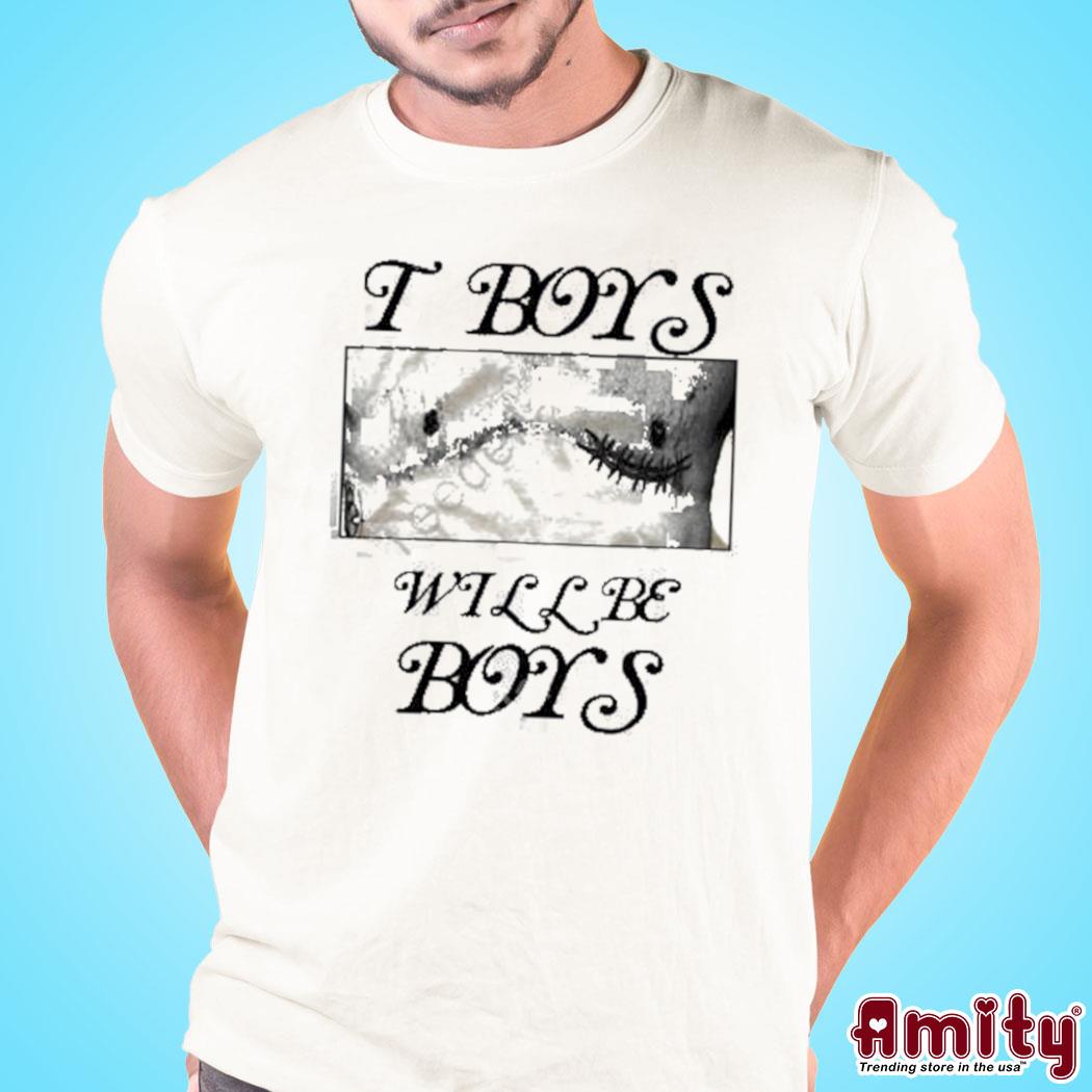 Official T boys will be boys art design t-shirt