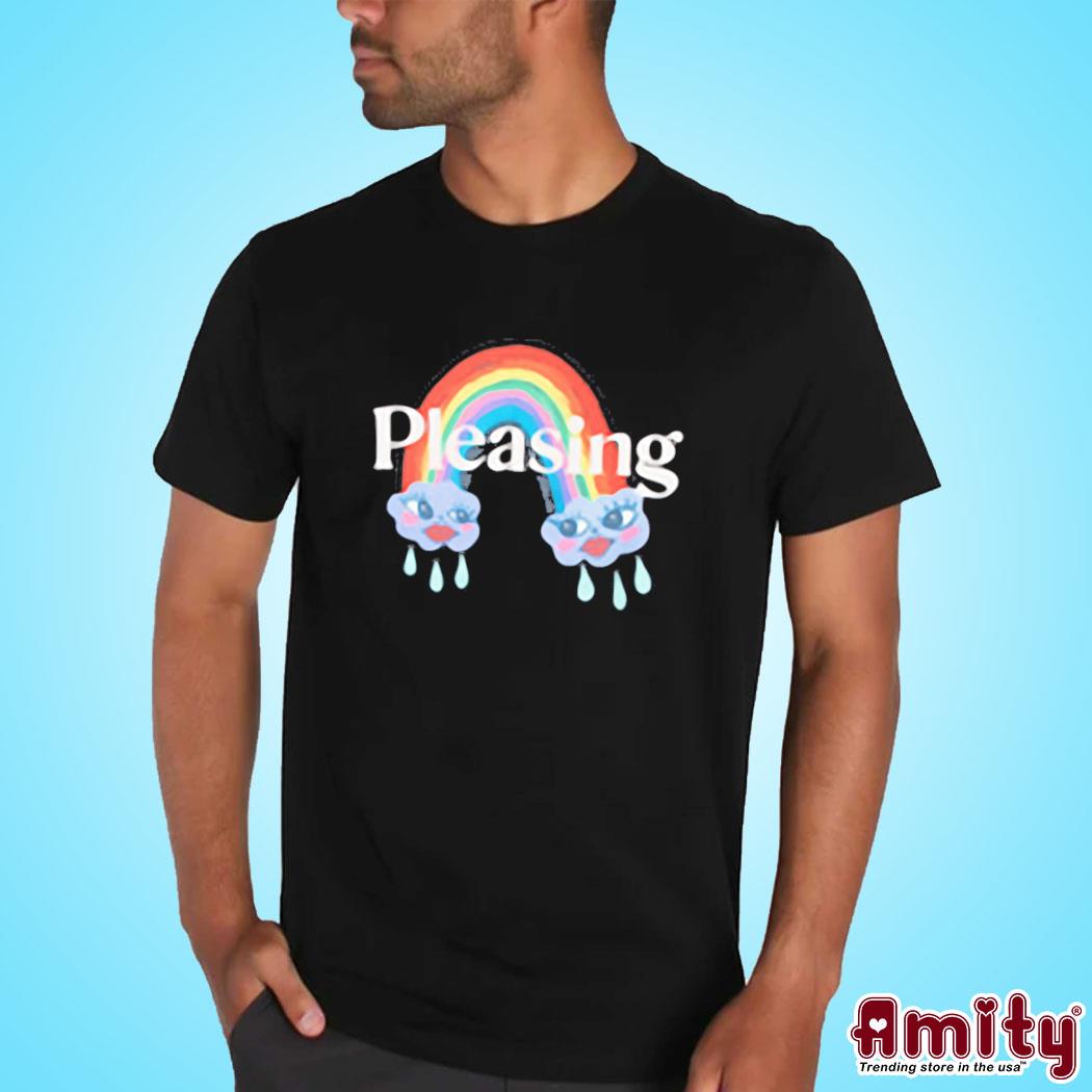 Official The fancy friends character the rainbow art design t-shirt