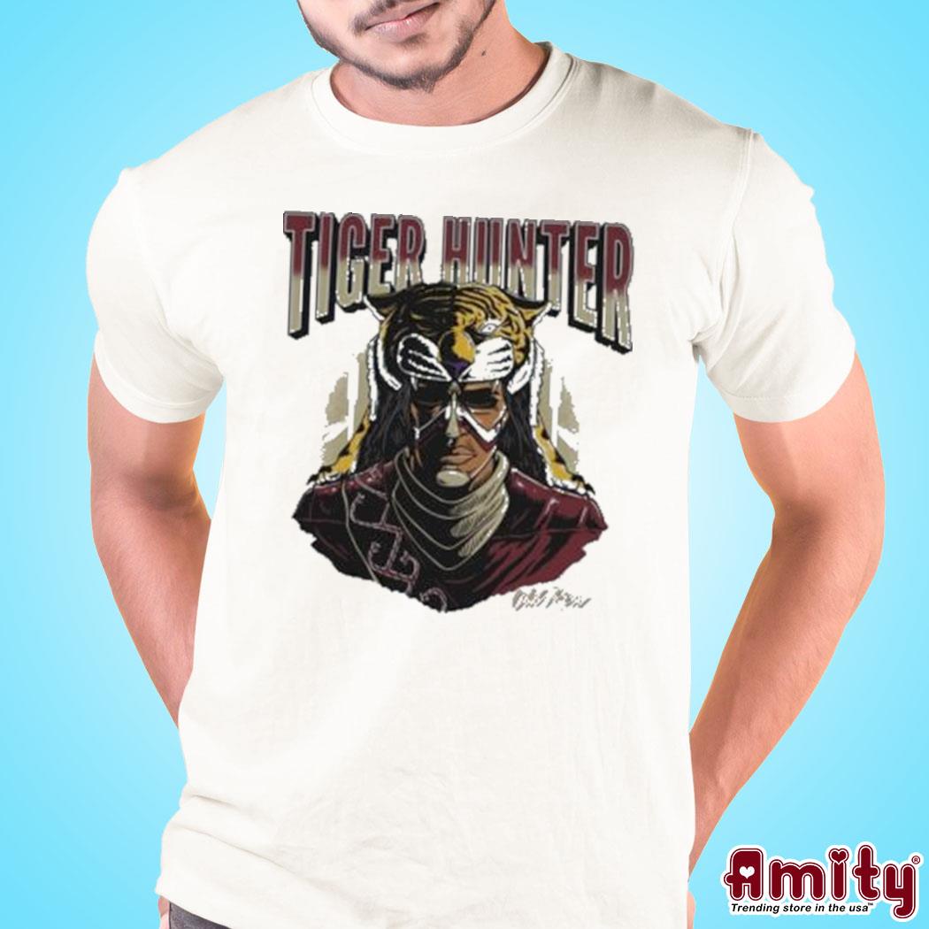 Official The Tiger Hunter Football 2023 art design t-shirt