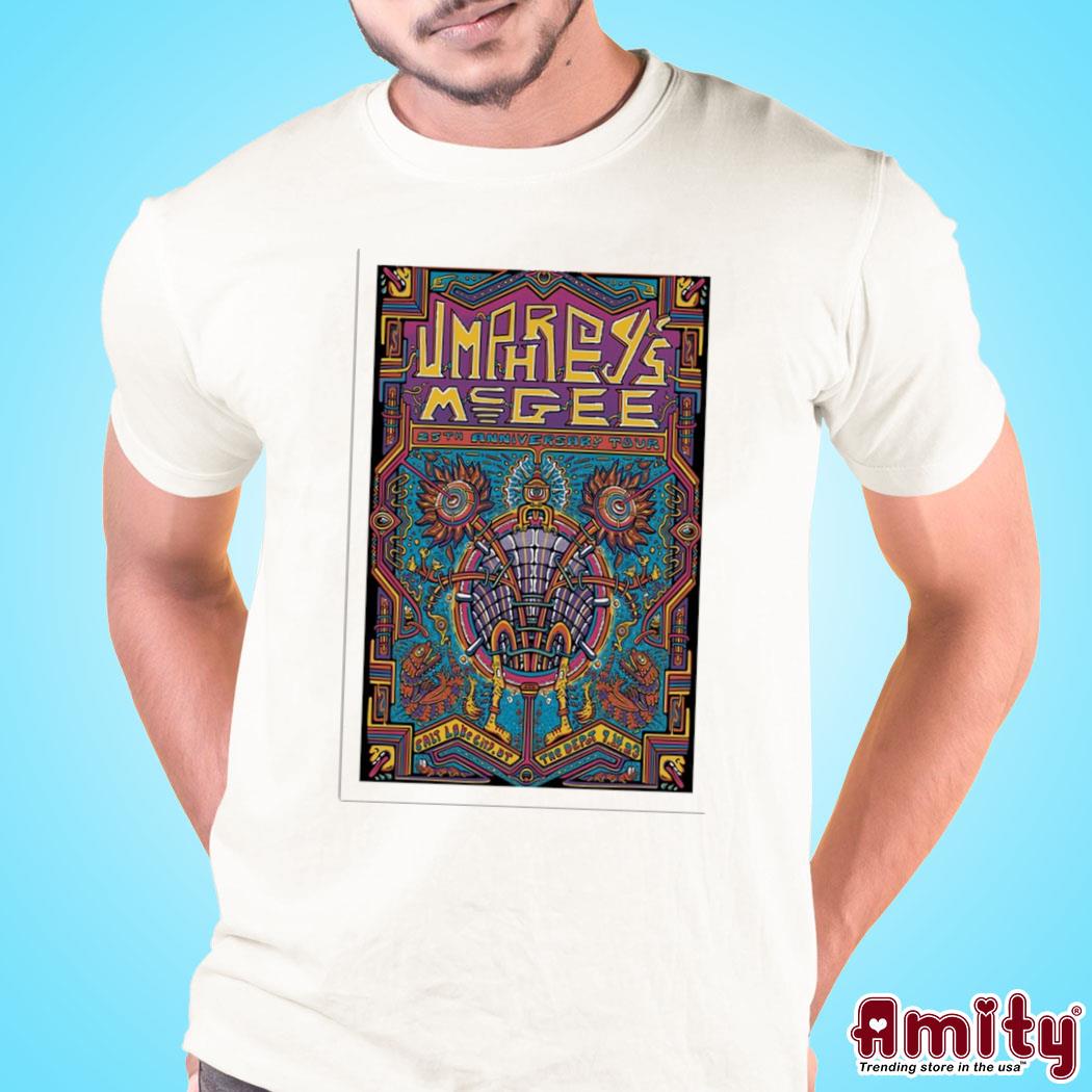 Official Umphrey's Mcgee september 14 2023 the depot salt lake city UT art poster design t-shirt