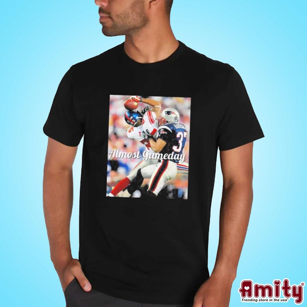 Original Almost gameday helmet catch photo design t-shirt