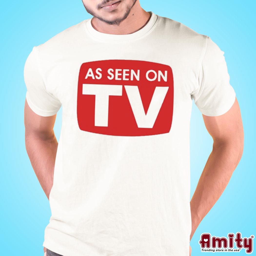 Original As seen on TV logo design t-shirt