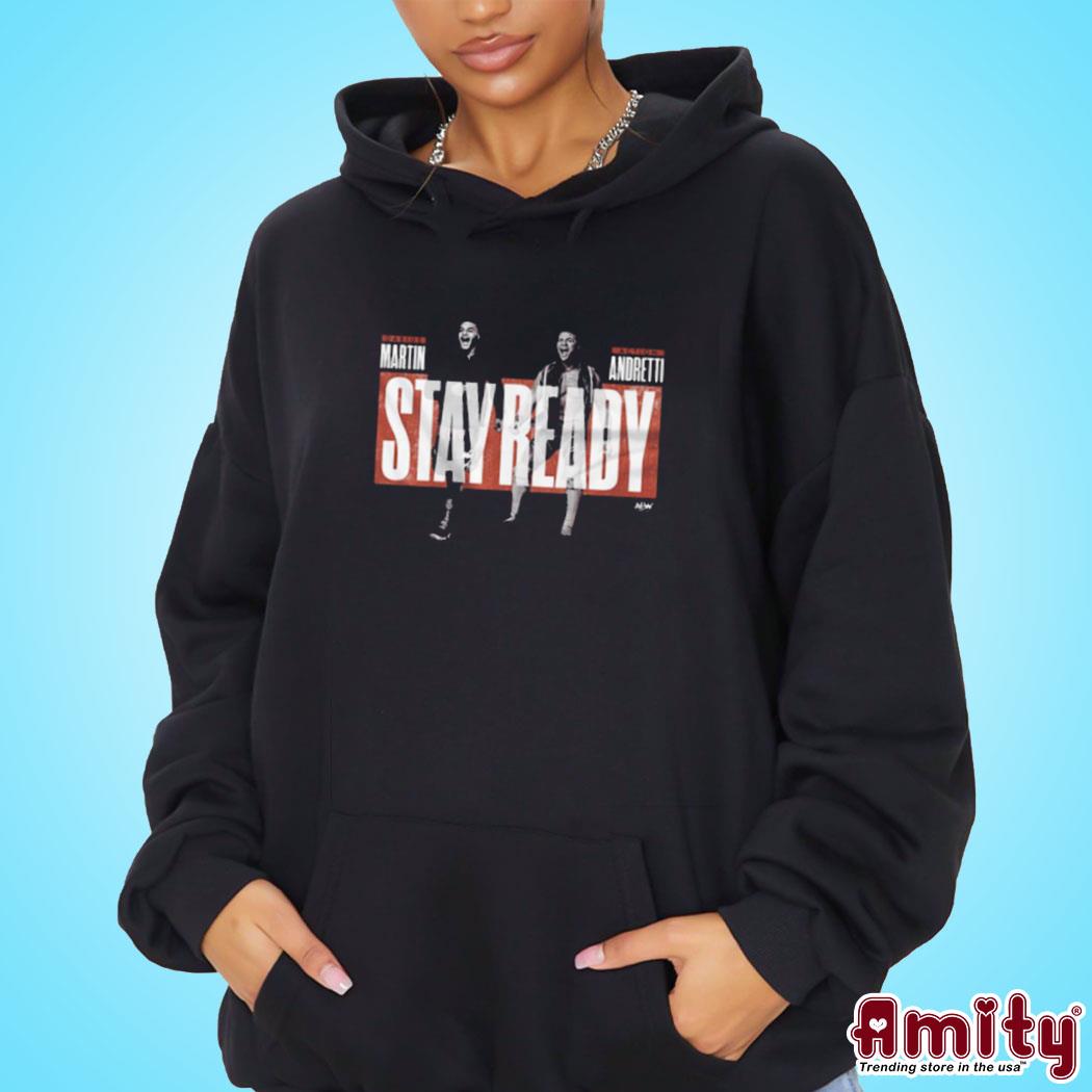 Original Darius Martin action Andretti stay ready photo design t-s hoodie