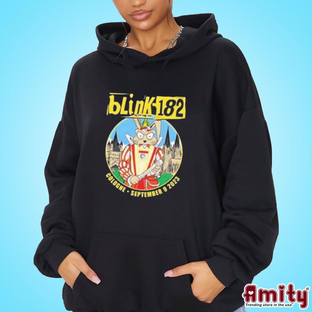 Original Event blink-182 09-09-2023 Lanxess arena art design t-s hoodie