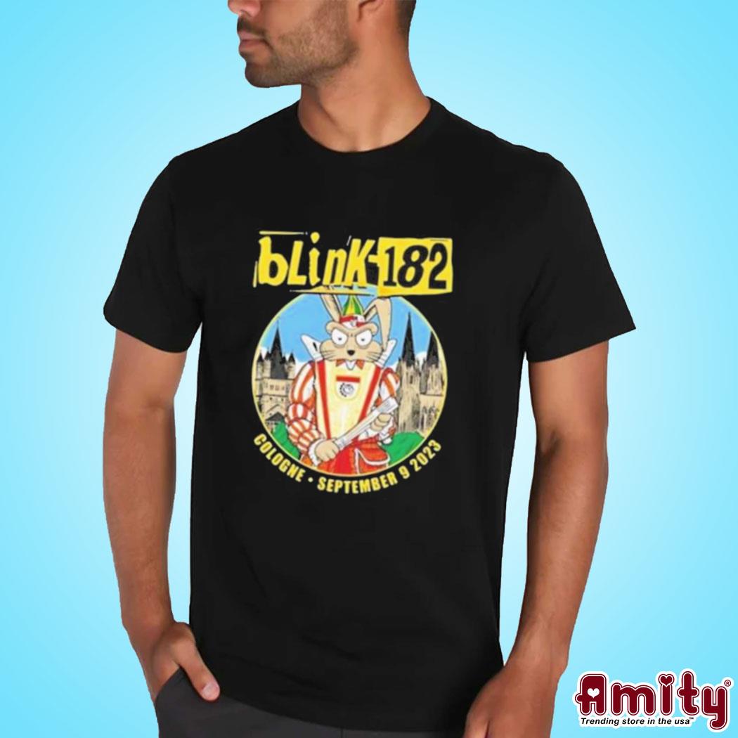 Original Event blink-182 09-09-2023 Lanxess arena art design t-shirt