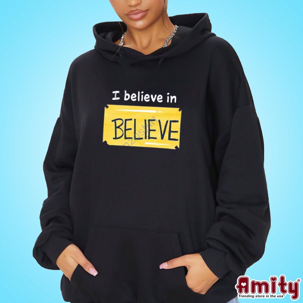 Original Ted Lasso I believe in believe t-s hoodie