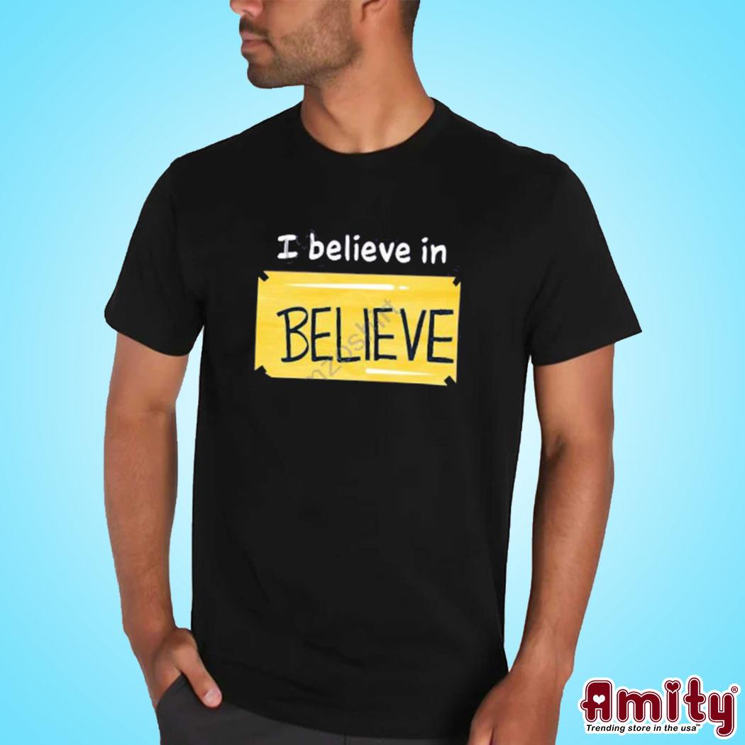 Original Ted Lasso I believe in believe t-shirt