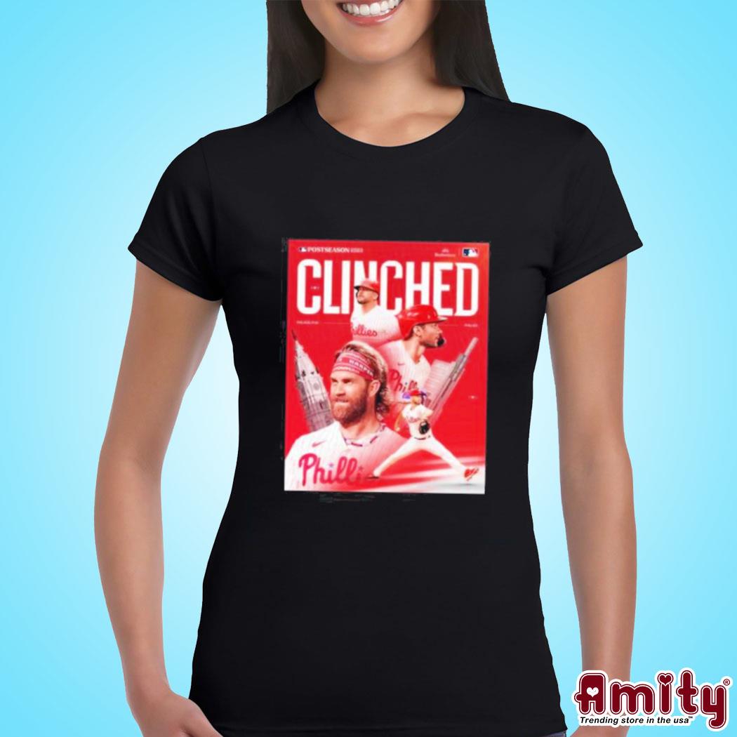 Philadelphia Phillies Postseason Clinched T-Shirt