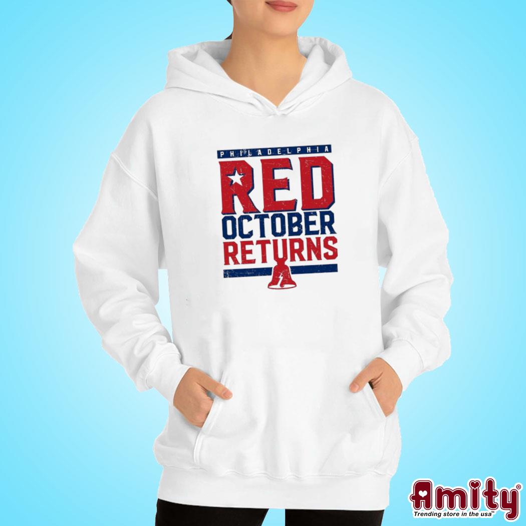 Philadelphia red october return s hoodie