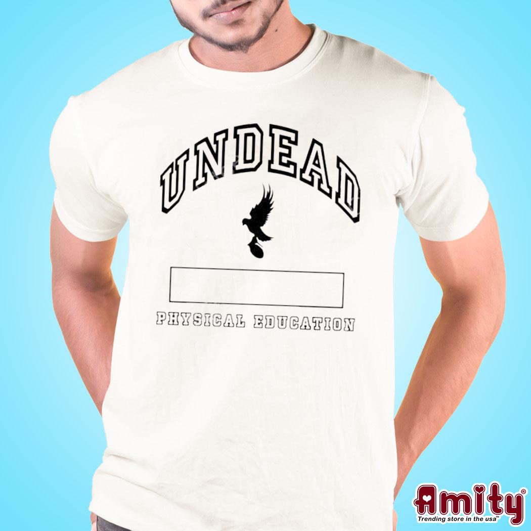 Undead physical education logo design t-shirt