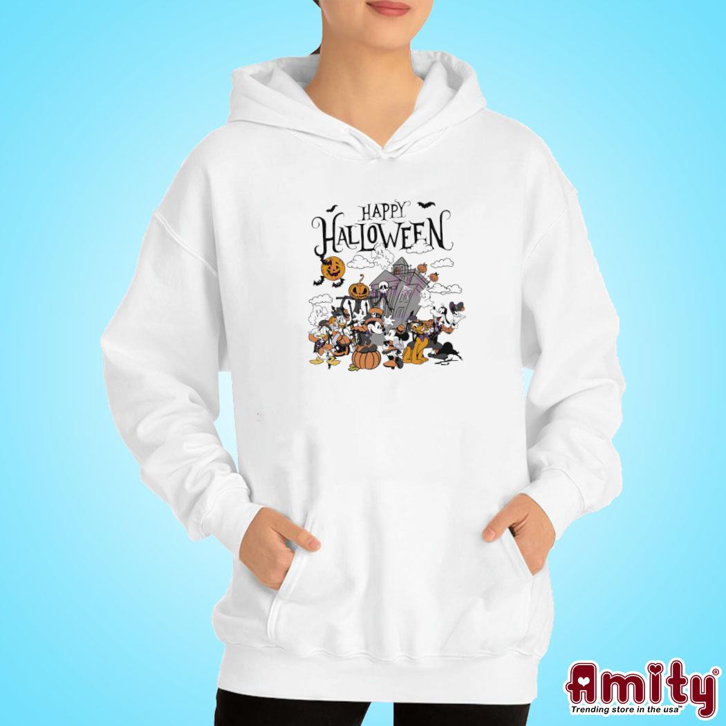 Vintage Disney Happy Halloween 2023 Shirt hoodie