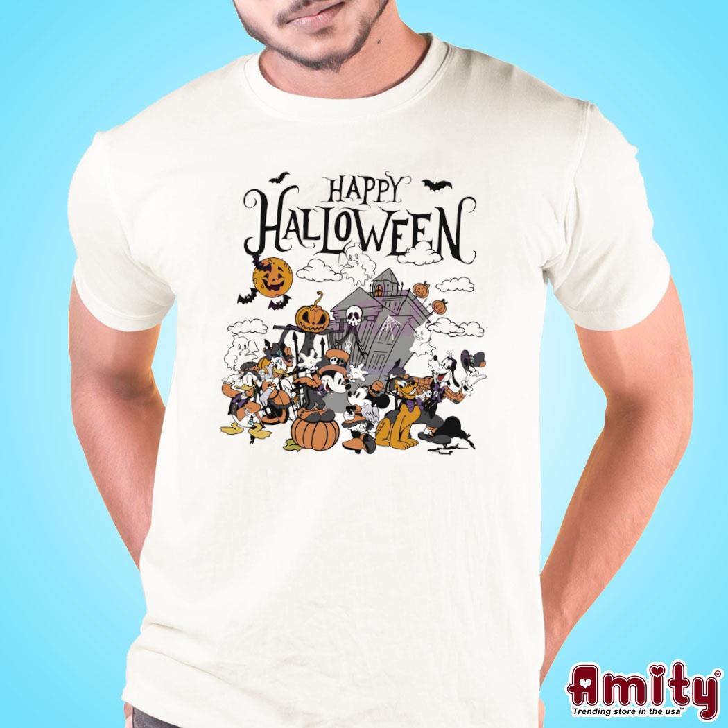 Vintage Disney Happy Halloween 2023 Shirt